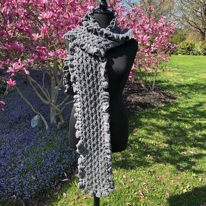 Handmade Jux Scarf with Ruffles by BLD
